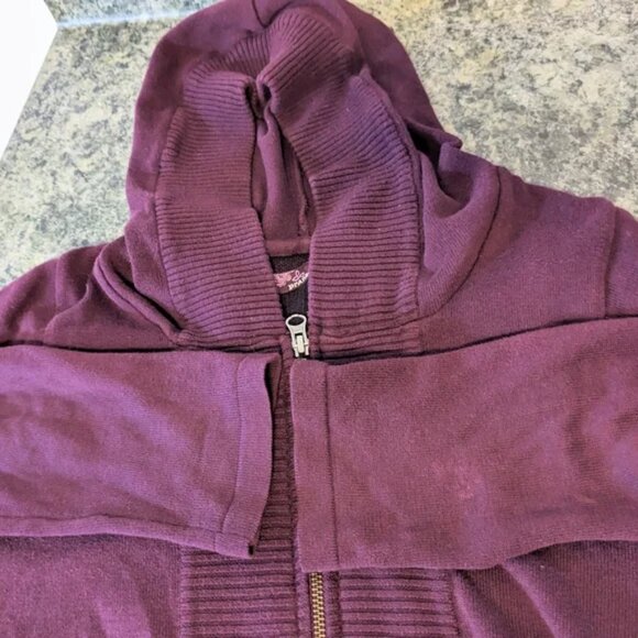 PrAna Long Sleeve Hooded Sweater Jacket - Picture 4 of 9